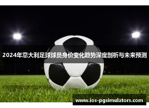 2024年意大利足球球员身价变化趋势深度剖析与未来预测